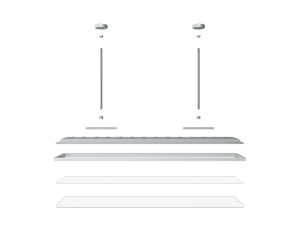 教室灯-吊装式-格栅款