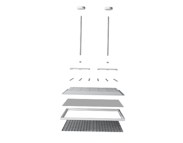 教室灯-吊装式-格栅款